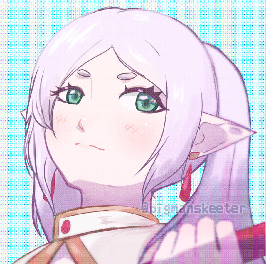 Frieren Head Tilt
