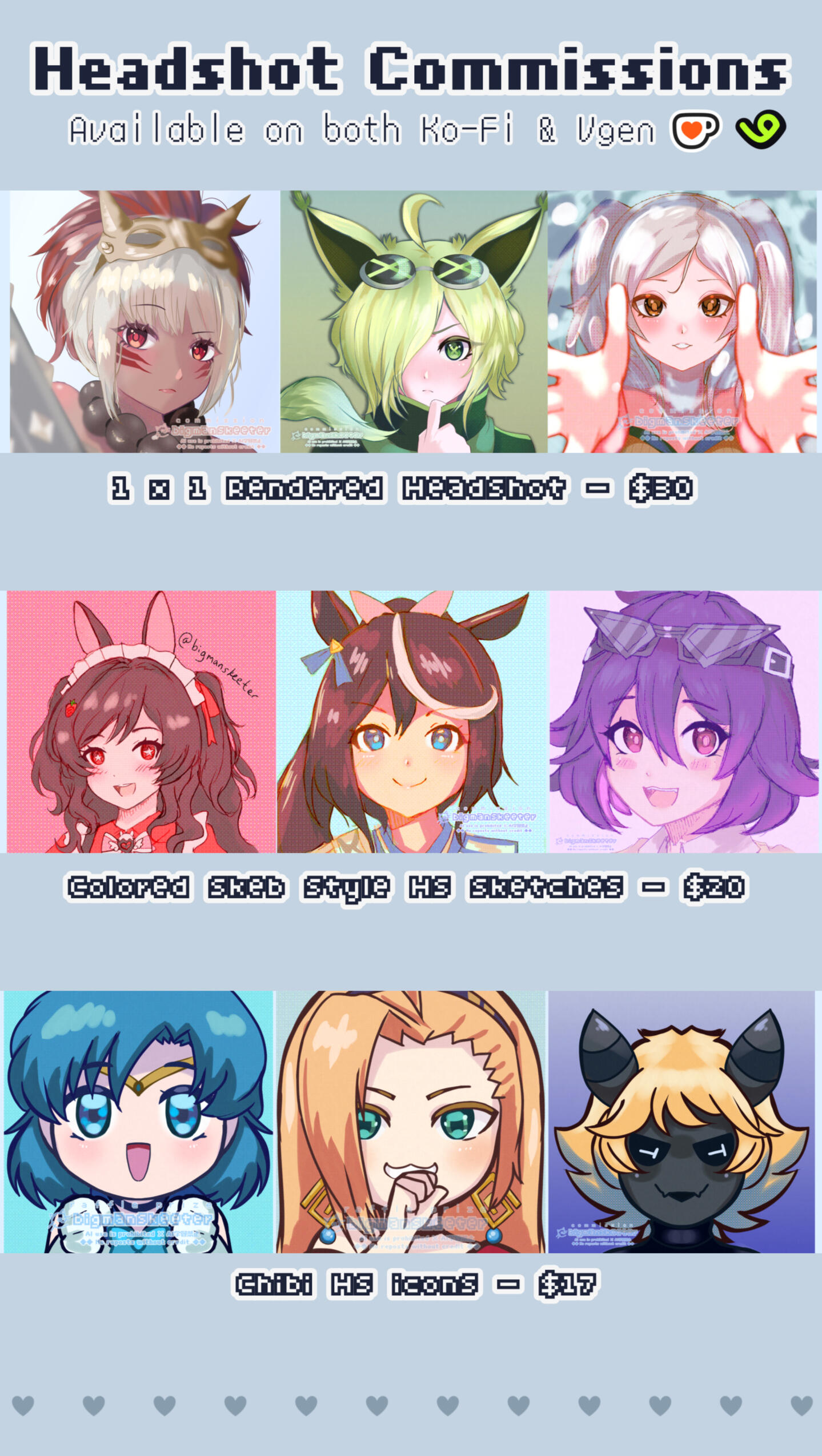 Headshot Comms