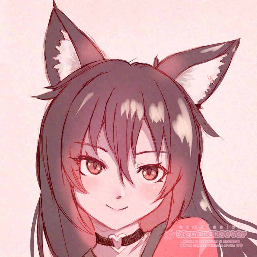 OC Hinata Tsugami - HS Sketch Comm