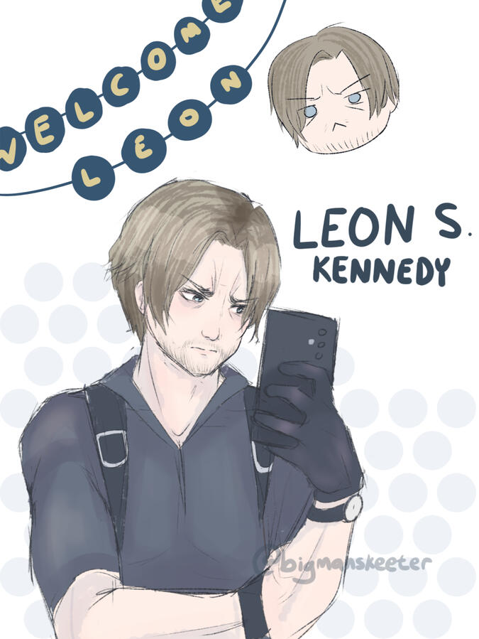 Leon Kennedy Sketchpage